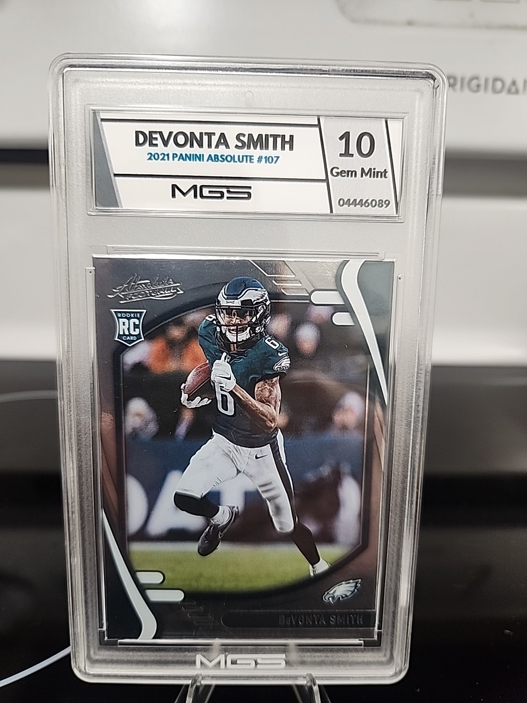 2021 Panini Absolute Rookie Devonta Smith #107 Gem Mint 10-Eagles (RC)