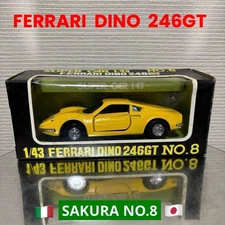 Sakura Supercar Ferrari Dino 246Gt No.8 1/43