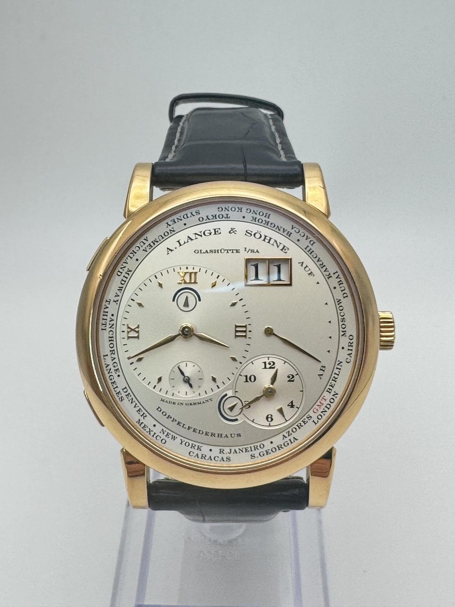 A. Lange & Söhne Lange 1 Time Zone 41.9mm 116.032 18K Rose Gold