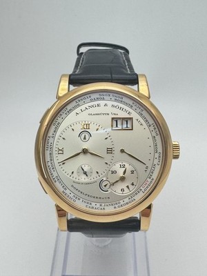 A. Lange & Söhne Lange 1 Time Zone 41.9mm 116.032 18K Rose Gold