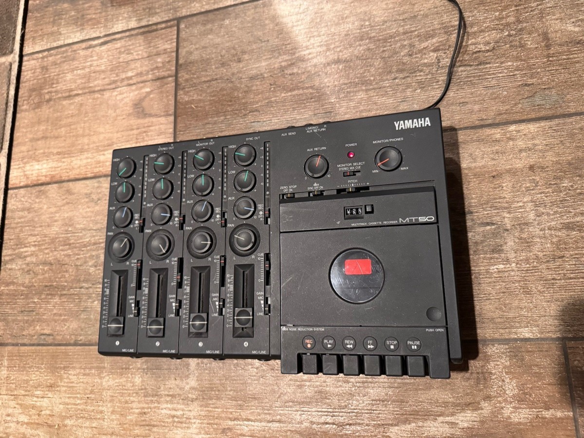 YAMAHA MT50 Multitrack Cassette Tape Recorder 1980s Works