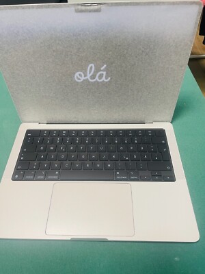 Apple MacBook Pro 14 Zoll (512GB SSD, M3, 8GB) Laptop - Space Grau - MTL73D/A...