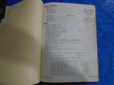 Parts Catalog, 1969 Mercury 65 hp Model 650 S5, SL5, E5SS, EL5SS, E6SS, EL6SS