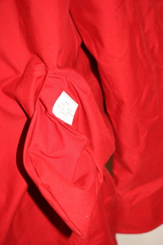 BURBERRY LONDON Red Winter Coat Removable Hood & Lining Pockets Jacket Designer - Bild 24 von 24