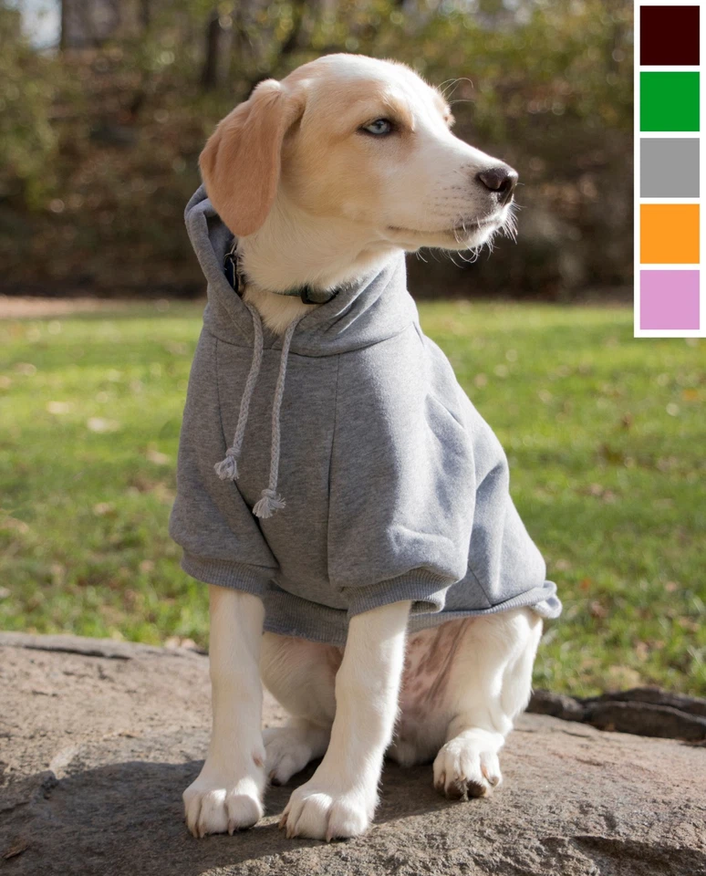 Pet Life Clásico Moda Diseñador Algodón Sudadera con Capucha Mascota Perro Suéter Ropa Foto 3 de 4