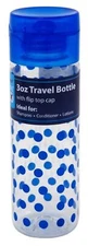 BL Sprayco Travel Bottle 3oz Cylinder W/Flip Top(12 Pieces) Asst (81126)