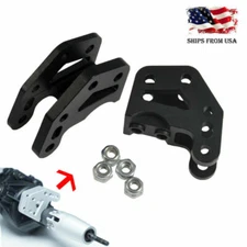 2x Alloy Dual Axle Lower Shock Link Mount for 1/10 RC Axial Wraith 90018 RR10 US