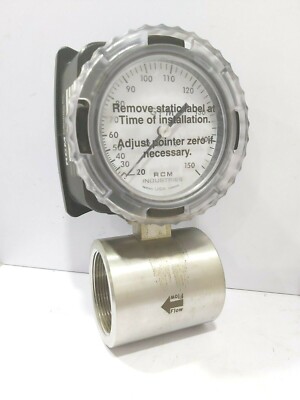RCM 2-73-VUR-150-D RCM INDUSTRIES 273VUR150D FLOW METER 