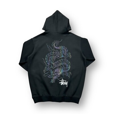 Stussy UV Dragon Hoodie Large | eBay