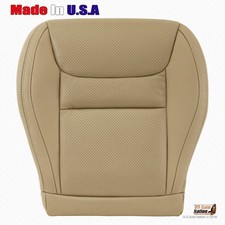 Fits 2002 Toyota Highlander Driver Bottom Perforated Leather Tan Seat Cover Fits 2002 Toyota Highlander Driver Bottom Perforated Leather Tan Seat Cover