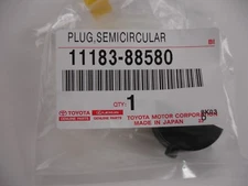 Toyota OEM 3S-GTE Plug, Semicircular Half moon 11183-88580 X1 GEN4 and 4.5 ST215