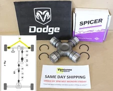 2011-2023 Dodge Ram 2500 3500 4x4 Front Axle Shaft U Joint Spicer Select