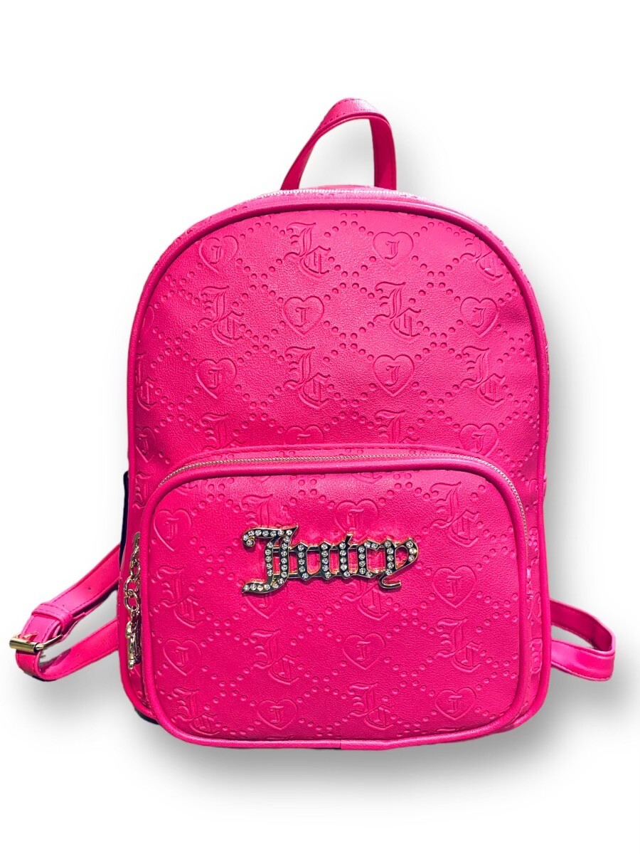 Juicy Couture Free Love Pink Semi Charmed Backpack TikTok  display picture 2