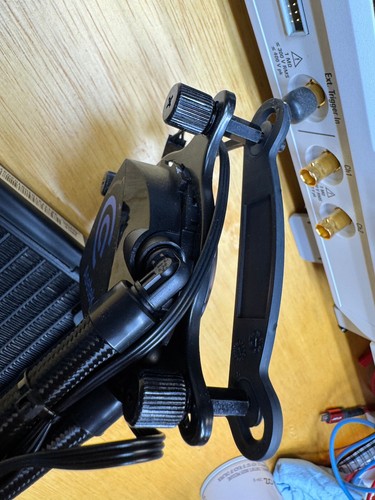 Asetek 240mm Slim AIO - Kleinpumpe (CPU wassergekühlt) passend für Sliger SM580 - LGA 1700 - Bild 7 von 8