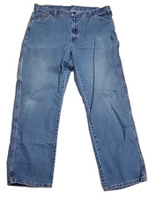Dickies Carpenter Relaxed Fit Blue Denim Skating Streetwear Jeans Men's 38x32