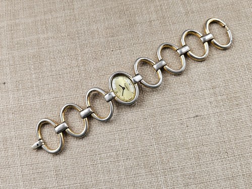 Majestime Vintage Wrist Watch Ladies Analog Hand Winding 17 Jewels Gold Tone Wat - Picture 7 of 13