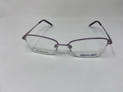 HEADLINES EYEWEAR HL 1517 C1 52/17/140 PURPLE EYEGLASSES !G91