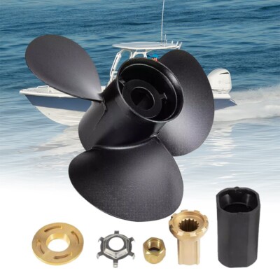 13 x 19 Boat Propeller For Mercury 40-140HP 15 Spline Tooth OEM 48-77346A45,RH