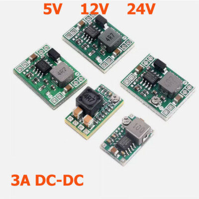3A DC-DC Mini Step Down Module Buck Converter Power Adjustable Voltage 5V12V 24V