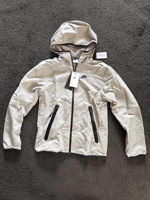 Gr XS Nike Tech Woven Full Zip Lined Hooded Jacke herren
