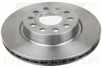 2X Nk 204787 Bremsscheibe FüR Audi Seat Skoda Vw