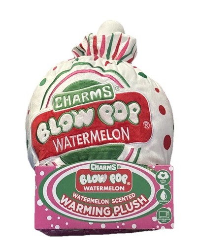 Charms Blow Pop Warming Pillow Plush - Watermelon Scented! - NEW! - Picture 6 of 6
