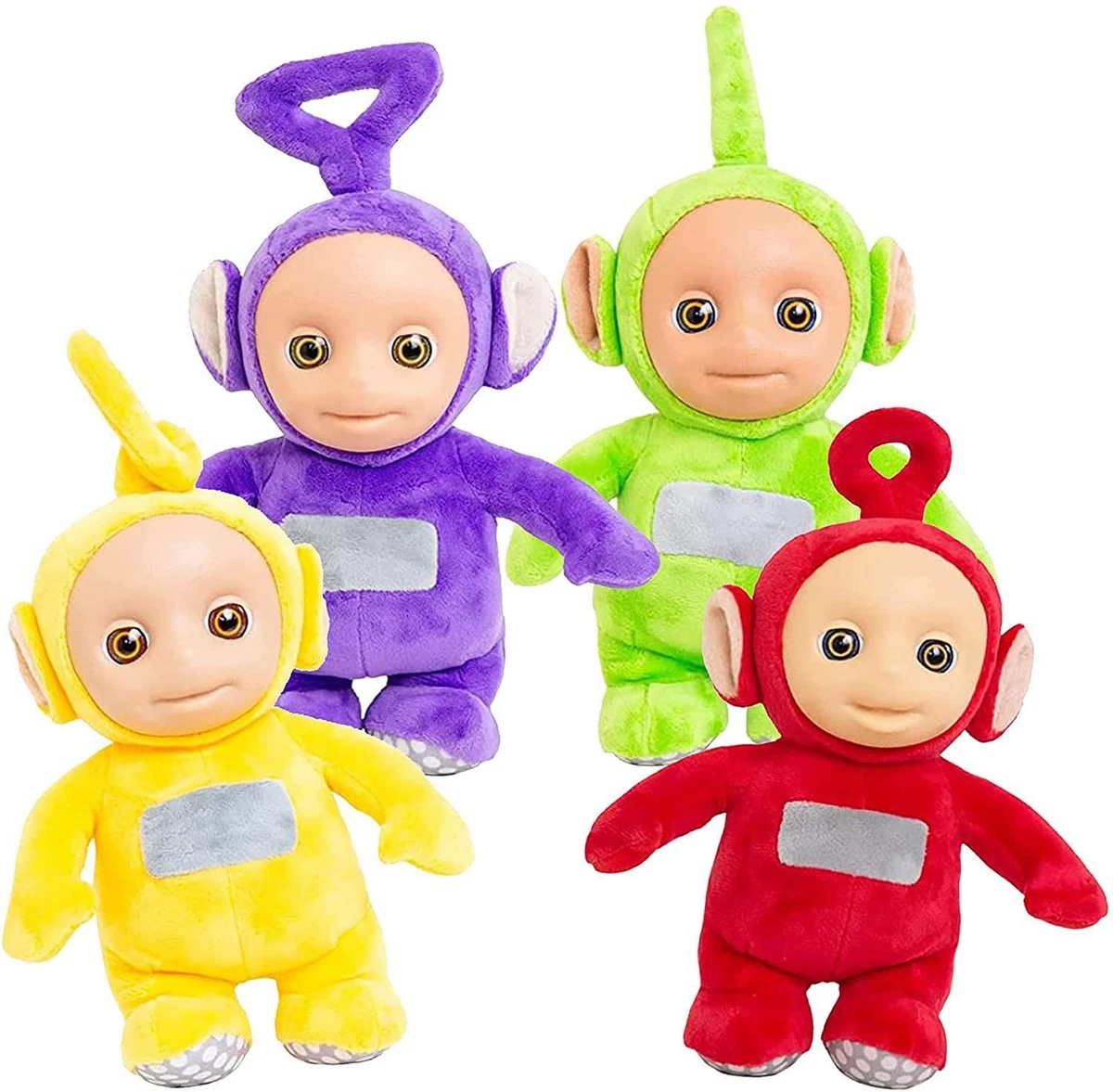 Teletubbies Talking Plush 4pk Po Laa Laa Dipsy Tinky Winky 11