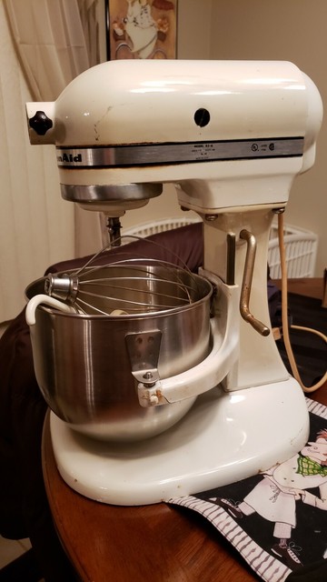 Kitchen Aid Stand Mixer Hobart 10 Speed Model K5 A Vintage No