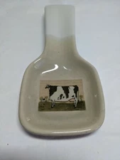 cow spoon rest ceramic Warren Kimble otagiri japan farmhouse primative style