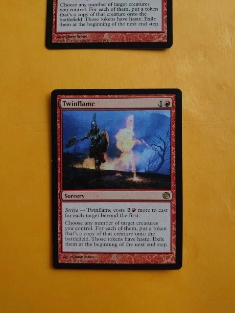Twinflame.  Rare Sorcery  JOURNEY INTO NYX . Magic The Gathering Card. - Image 4 of 4