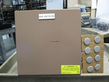 Delta 12" x12"x8" Control Enclosure 37 Terminal Blocks, Grounding Bar, Gasket