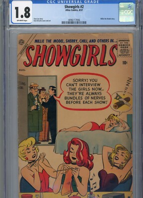 SHOWGIRLS #2 GOOD READER CGC MILLIE THE MODEL STORY LEE STORY DECARLO COVER ART