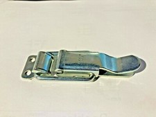 NEW USA MADE 20 ZINC DRAW LATCH W/ CATCH PLATE CLAMP HASP KEEPER