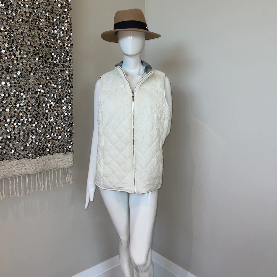 Pendleton Reversible virgin wool lambs wool Puffer Down Vest Full Zip Womens 2XL - Image 3 of 4