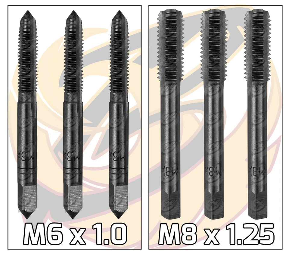 BERGEN Metric Tap And Die Set 32pc M3 M4 M5 M6 M8 M10 M12 Tap & Die & Taper Plug - Image 3 of 4