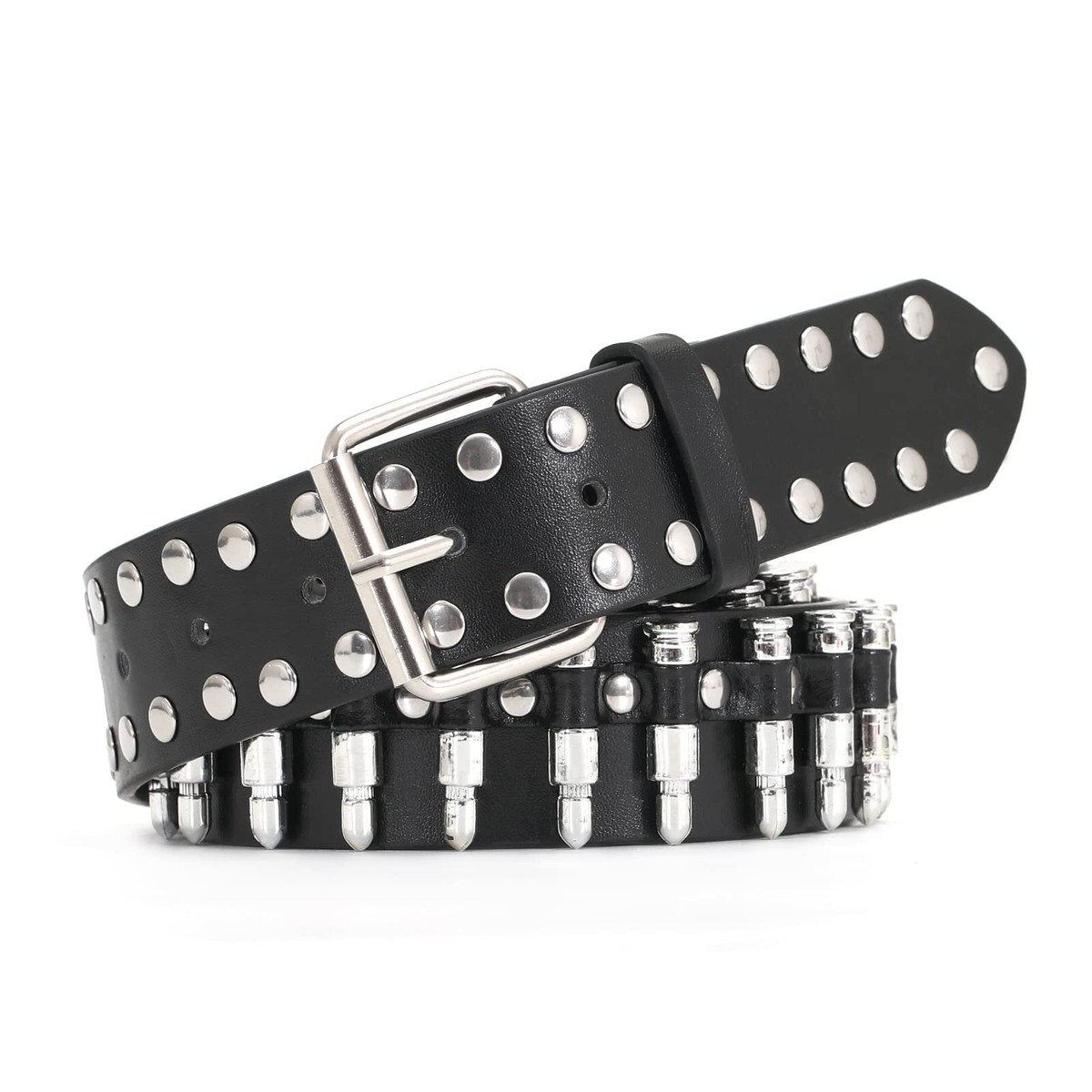 小物 vintage jewelry studs leather belt y2k Amazon.com: Aesthetic Women's Belts，Belt With Rhinestones
