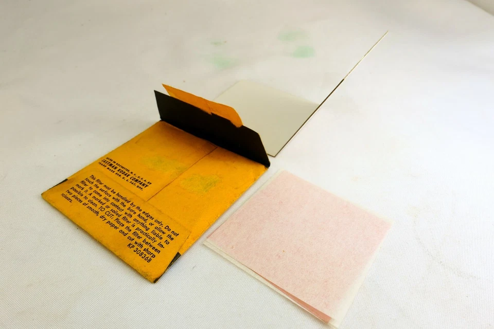 Kodak CC-10R gelatin pink square Lens Filter 52X52mm 2X2" wratten - Image 3 of 4