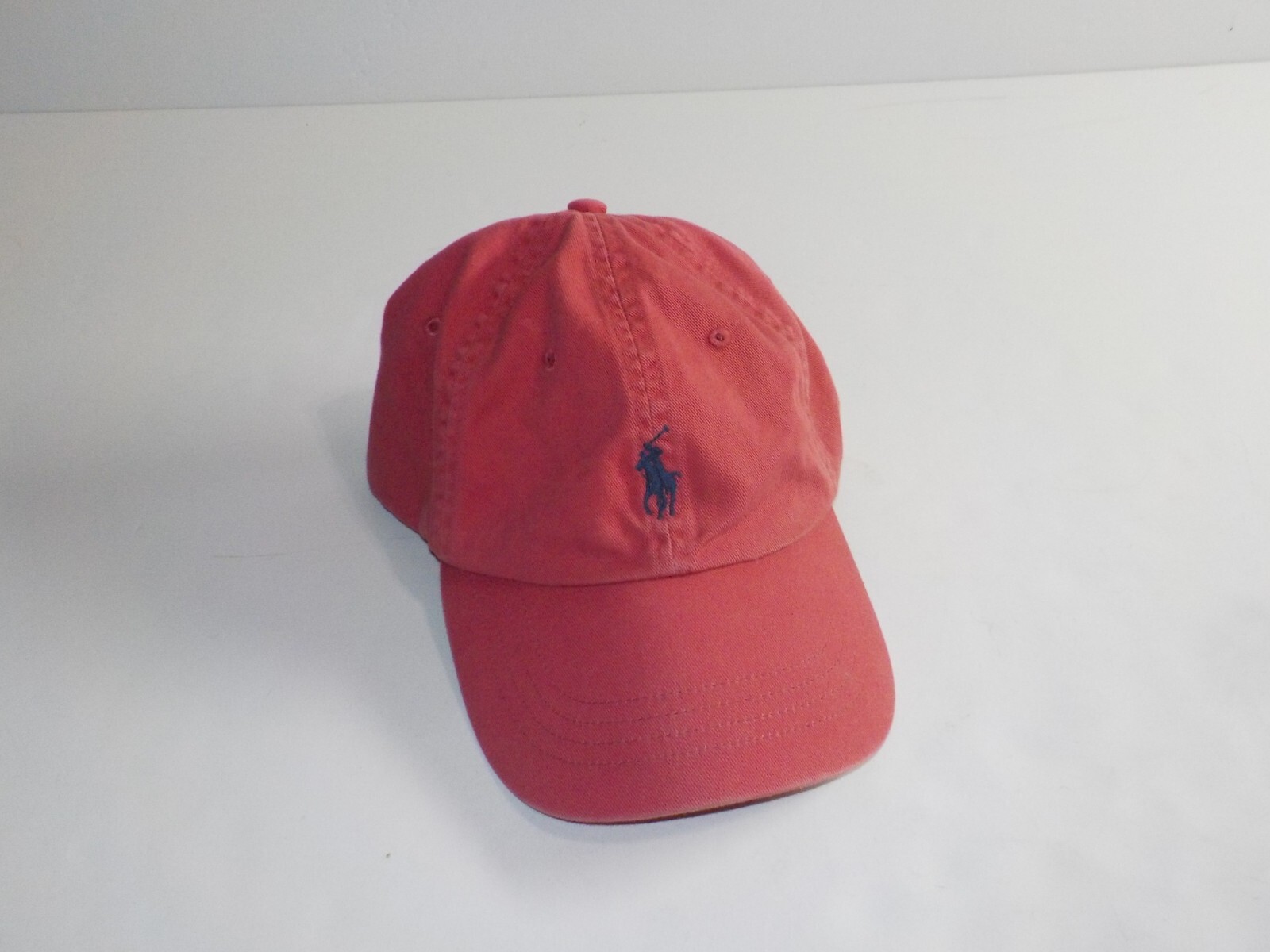 Cappello vintage polo adulto Ralph Lauren baseball rosso pony strapback taglia unica