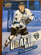 19-20 UD CHL Hockey Draft Ready DR-14 Connor McClennon