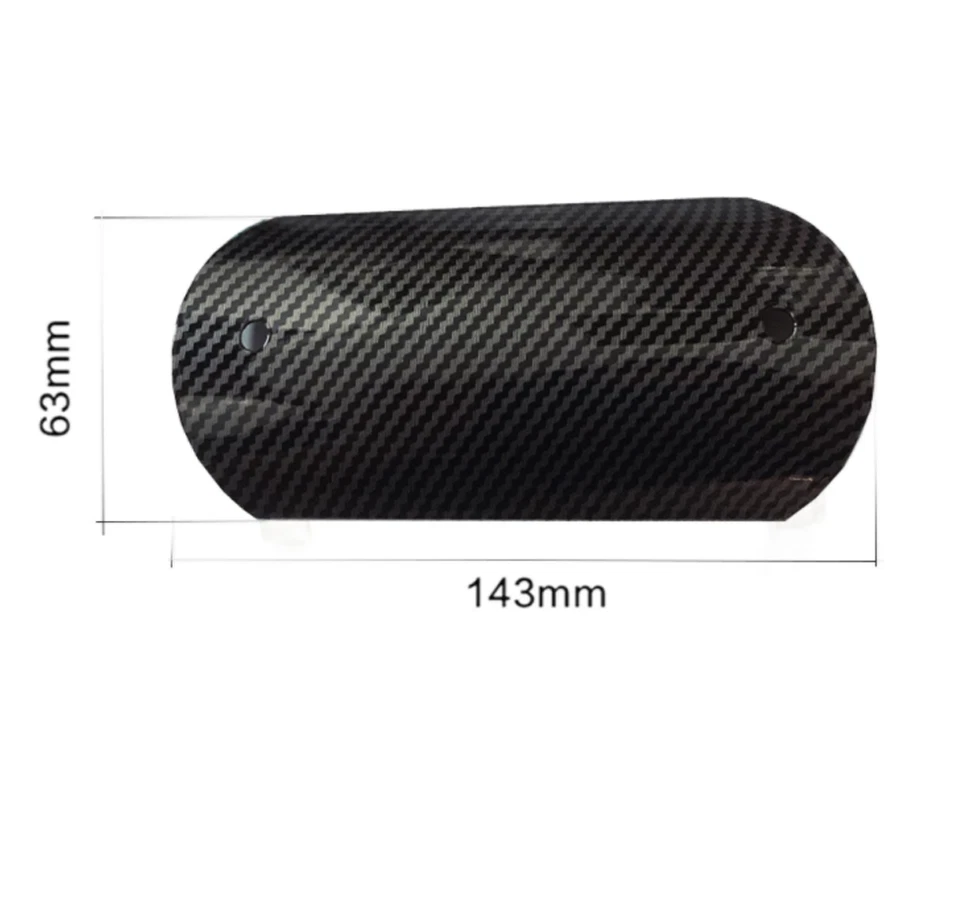 Motorcycle Exhaust Middle Pipe Protector Heat Shield Cover Anti-Scalding Shell - Image 2 of 4