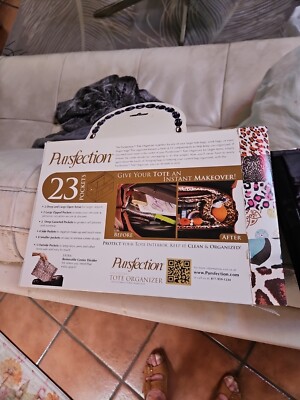 NEW Pursfection The Original Tote Organizer Ultimate Purse Makeover - Main Image
