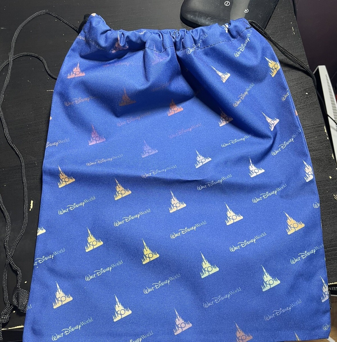 Walt Disney World 50th Anniversary Drawstring Bag Backpack 