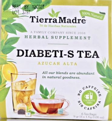 TEA HERBAL TEA Tierra Madre Herbs/ 18 bags