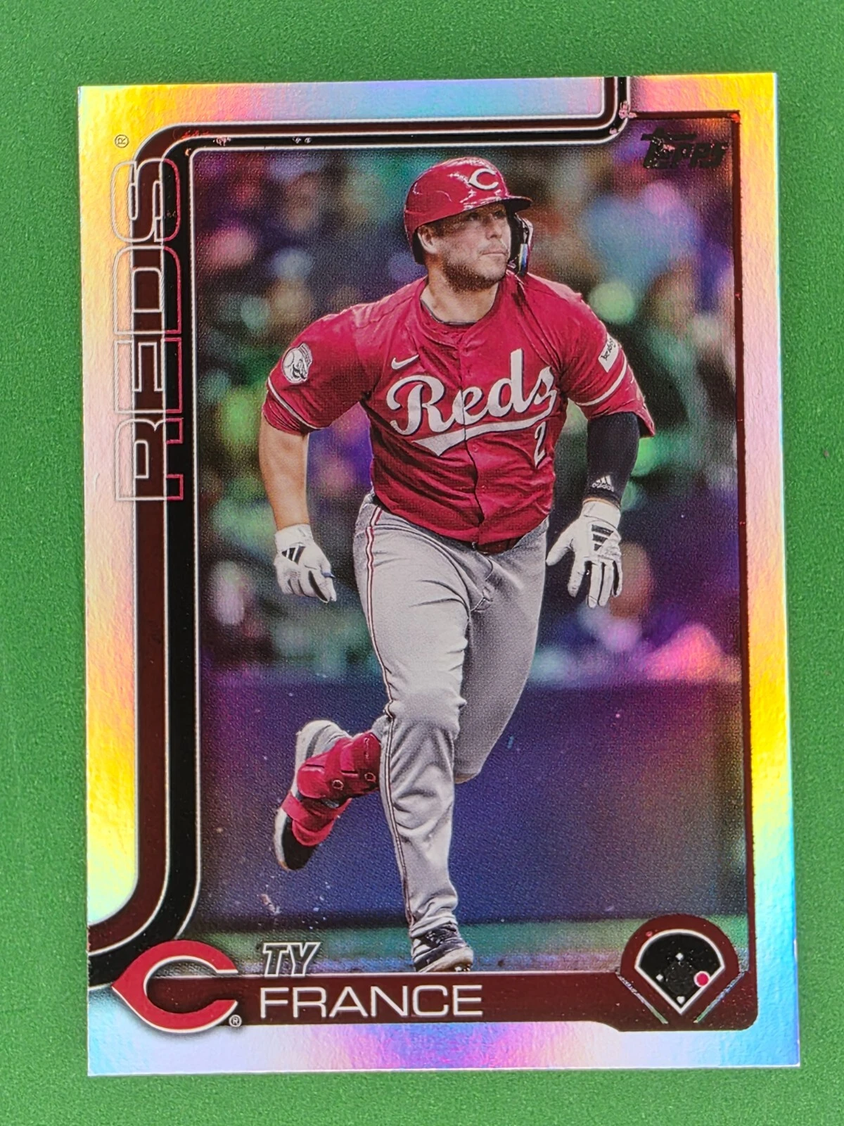 2025 Topps Series 1 Rainbow Foil #227 Ty France Cincinnati Reds