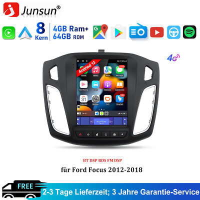 Für Ford Focus MK3 2012-18 DAB+ 9.7'' CarPlay Android Autoradio GPS RDS Navi 4G