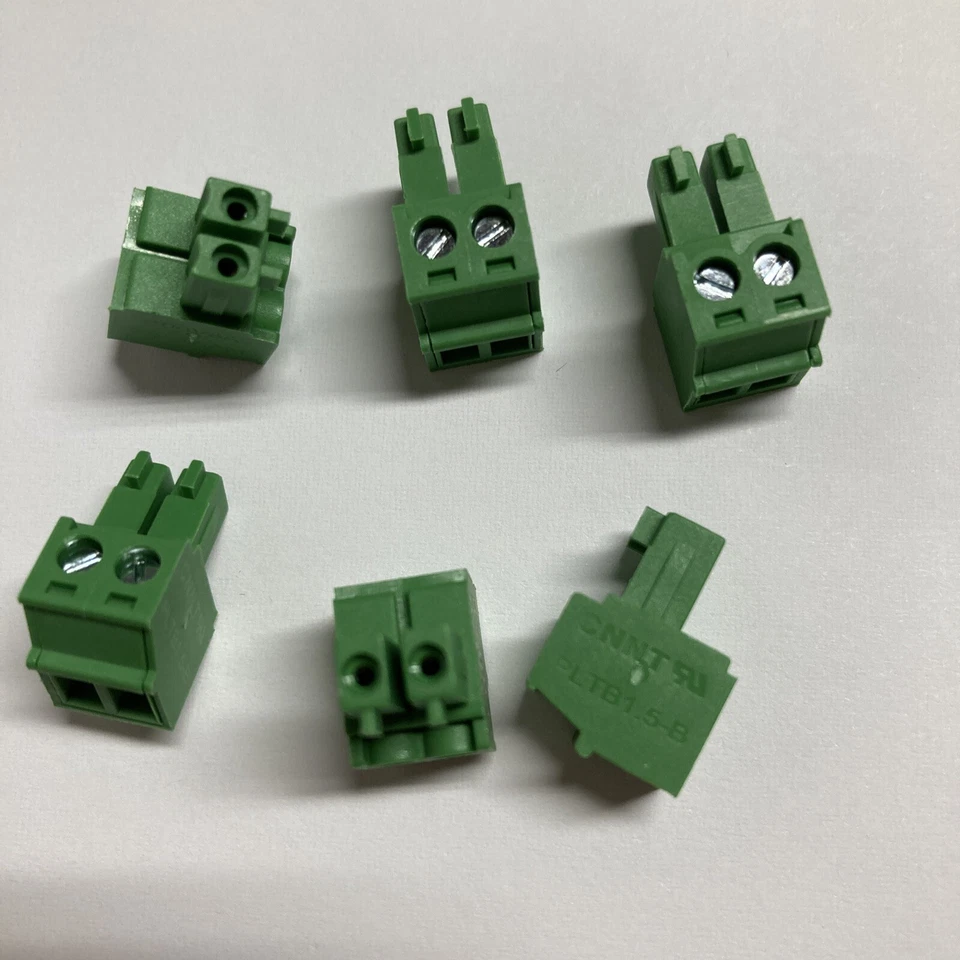 2 Pin 3.81mm Phoenix ConnectorContact Plug PCB Terminal Block PACK OF 100 - Image 3 of 4