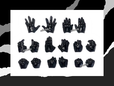 Mezco One:12 G.I. Joe Snake Eyes   SIXTEEN INTERCHANGEABLE HANDS 1/12 Scale