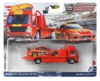 Nissan Silvia S15 + Aero Lift Team Transport #40 1:64 Hot Wheels HCR35 FLF56