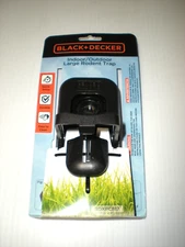 Black + Decker Large Rodent Trap indoor outdoor reusable hard plastic  mouse &