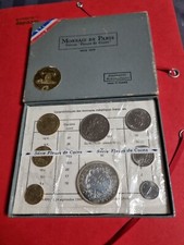 TRÈS BEAU COFFRET DE LA MONNAIE DE PARIS FLEURS DE COINS 1973 AVEC LA 10 FRANCS 
